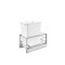 Rev-A-Shelf Aluminum, Silver, 10.76 in W, 19.02 in H, 18 in D, 18 in L, Silver 5349-15DM18-1 - alternate 1